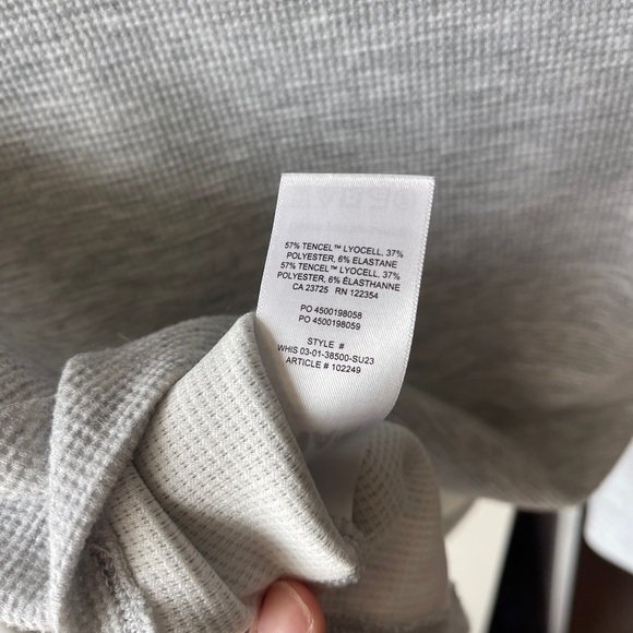 TNA Wafflex Longsleeve Crop XS grey - Picture 6 of 7